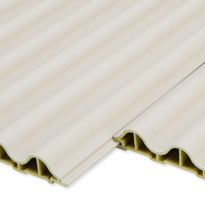 แผ่นผนังร่อง WPC กันน้ำ