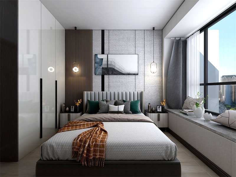 ผนังแผงร่องแบบกำหนดเอง