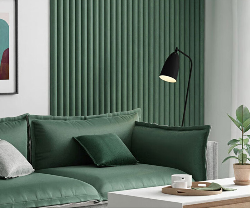 แผงร่องผนังหรูหรา