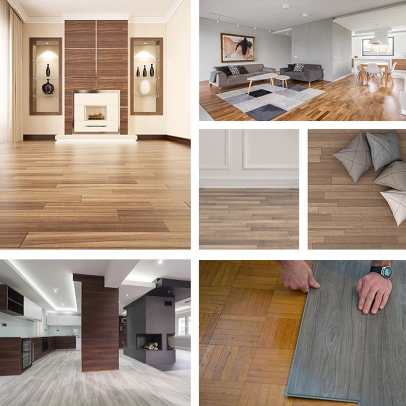 พื้นไม้กระดานไวนิลกันน้ำ