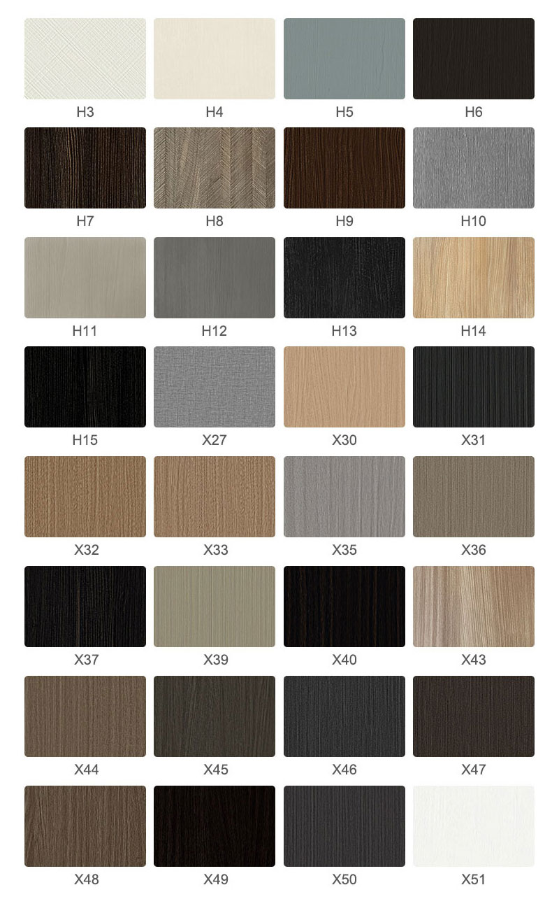 แผ่นผนังกันน้ำขนาดต่างๆ