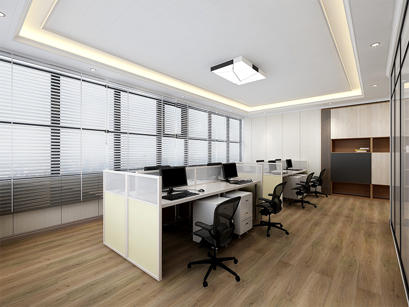 พื้น SPC แบบจุดปลอดเชื้อ