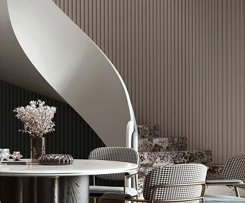 แผงแผง WPC ลายไม้