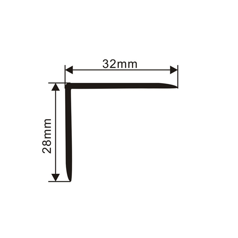  แถบขอบพื้นรูปตัววีภายใน
