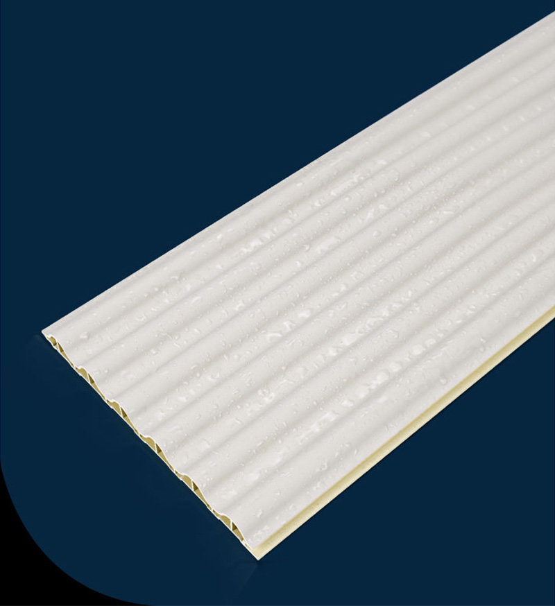 แผ่นผนังร่อง WPC ที่ทนทาน