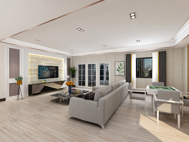 พื้นไม้กระดานไวนิลกันน้ำ