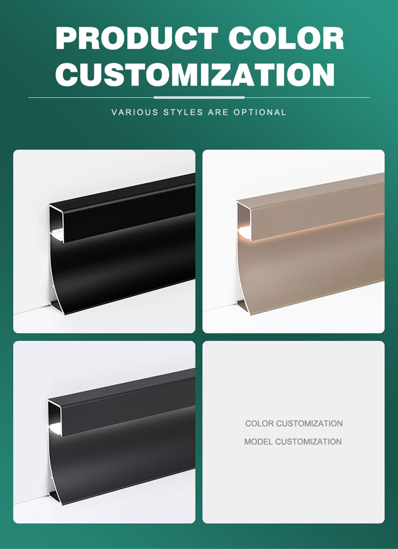 กระดานข้างก้น LED ขนาดต่างๆ