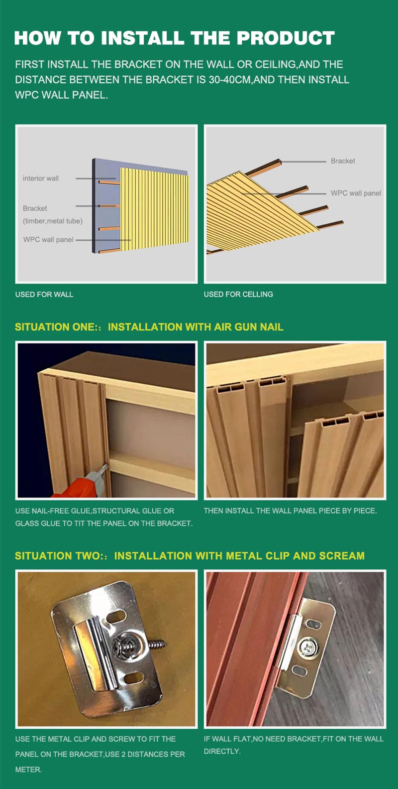 ติดตั้งง่าย แผ่นผนังกันน้ำ