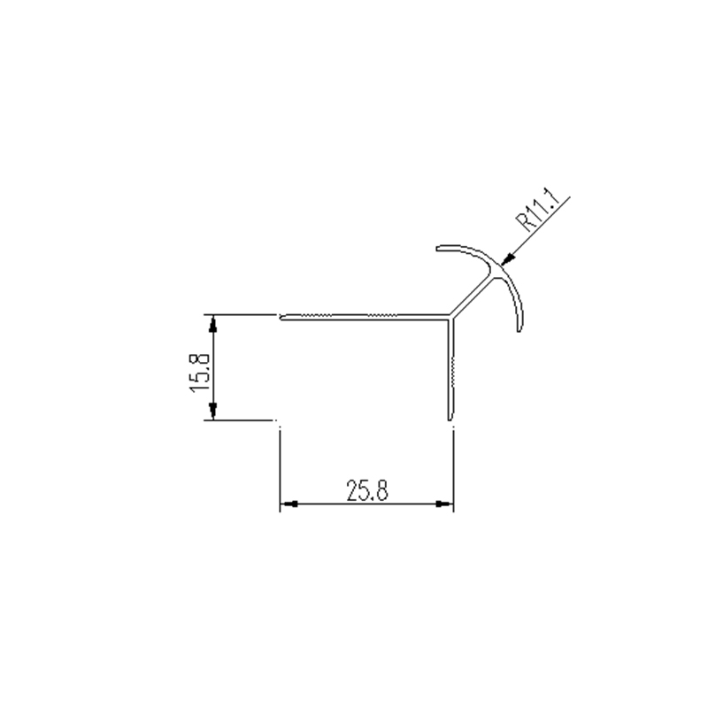 ปูกระเบื้องมุมด้านนอก
