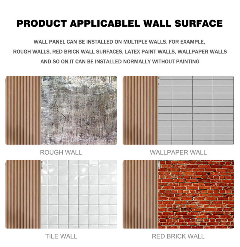 แผงผนัง WPC ติดตั้งง่าย