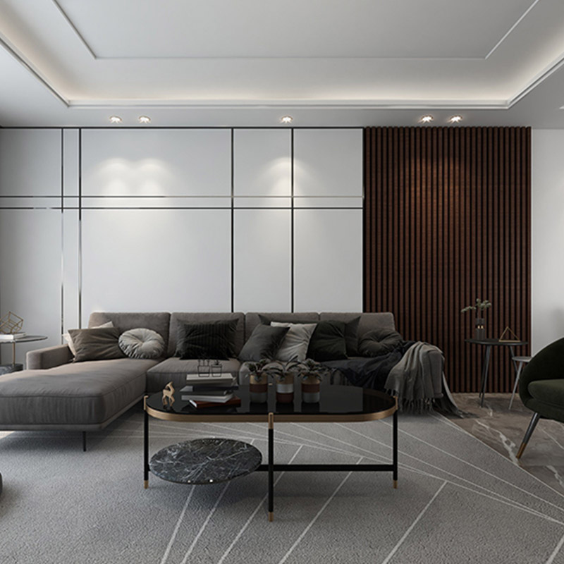 แผ่นผนังร่อง wpc