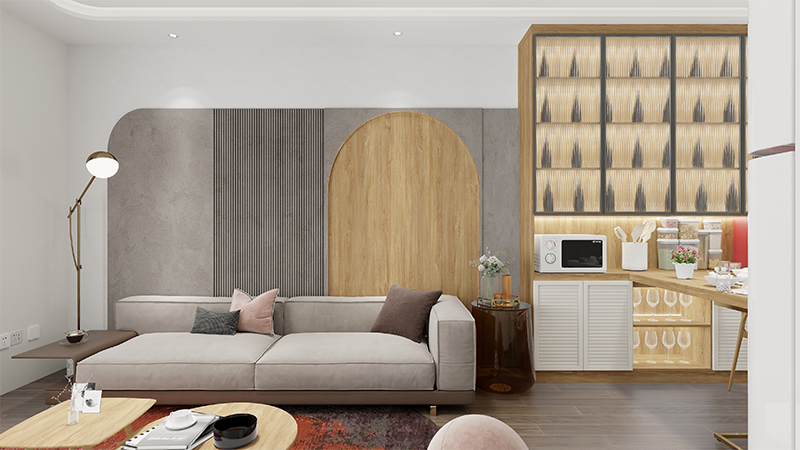 แผ่นผนัง wpc ตกแต่ง