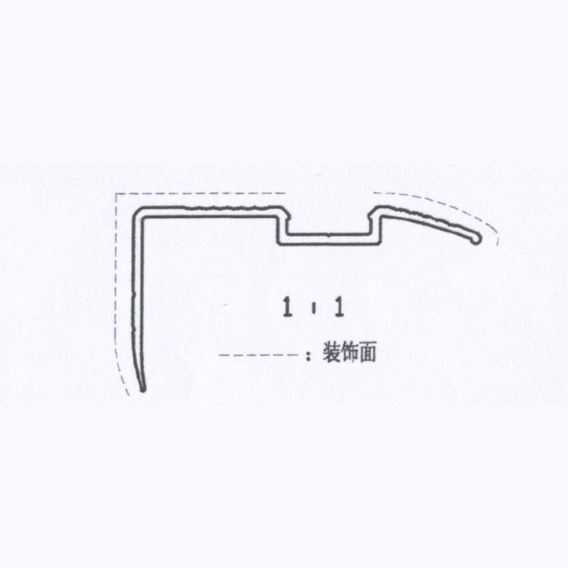 โปรไฟล์จมูกบันไดแบบกำหนดเอง