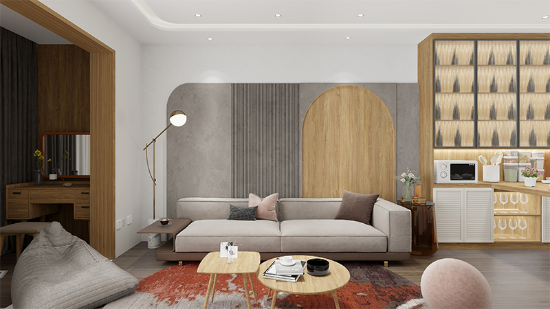 แผ่นผนัง wpc ที่ทันสมัย