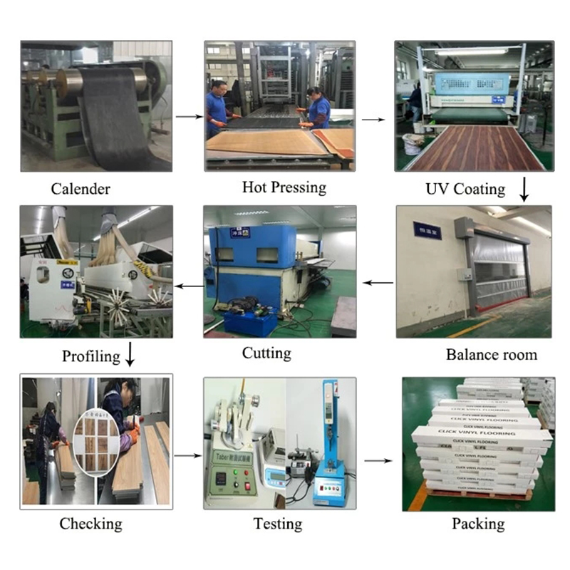 พื้น SPC ภายใน