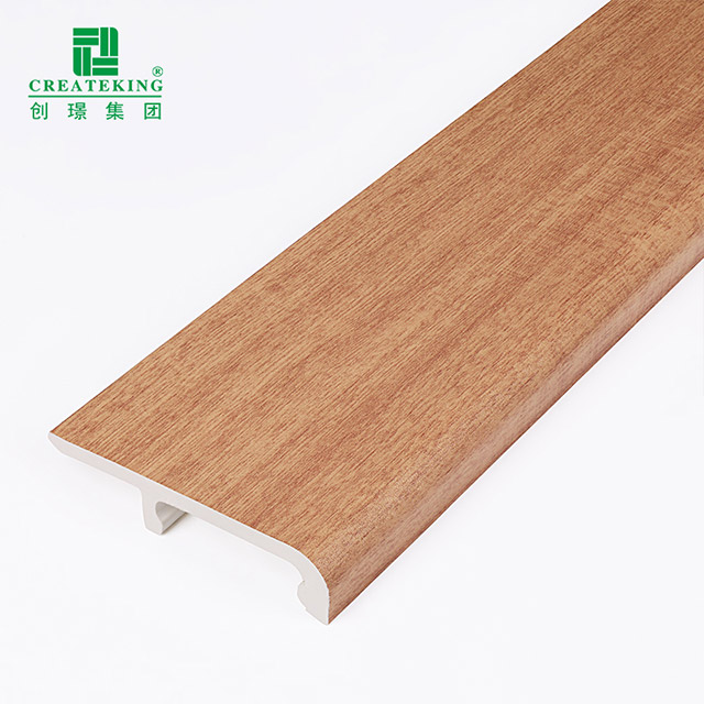 กระดานรอบ PVC แบบหนีบขนาด 75*15 มม