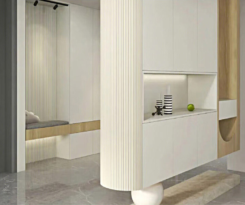 แผงผนัง WPC แบบกำหนดเองภายใน