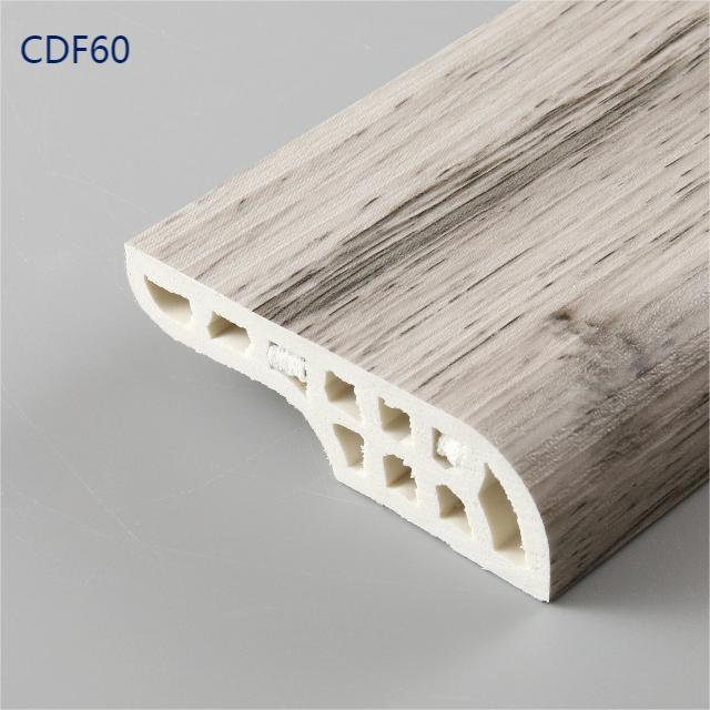 ไม้บัว PVC CDF60