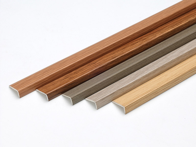 แถบขอบพื้นลามิเนตรูปตัว L PVC ขนาด 24 * 10 มม