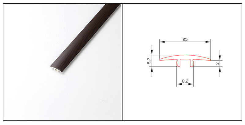 การขึ้นรูปตัว T SPC ขนาด 25 * 3 มม