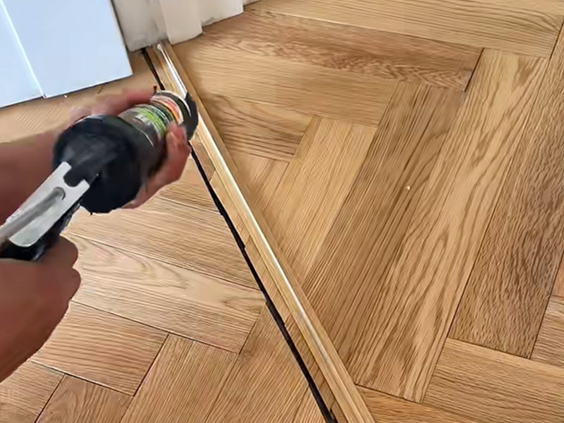 วิธีการติดตั้งตัวลดการเปลี่ยนพื้น?