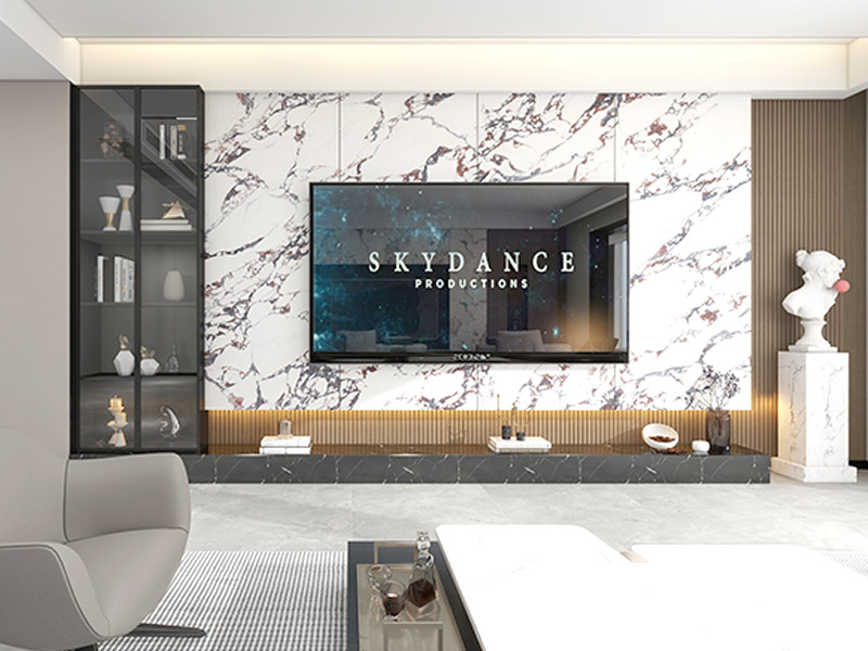 แผ่นหินอ่อนเคลือบยูวี