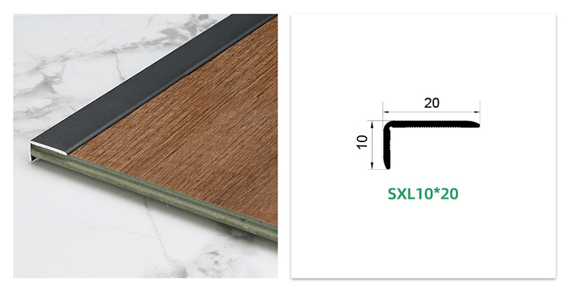 แถบป้องกันขอบพื้นอลูมิเนียมรูปตัว L