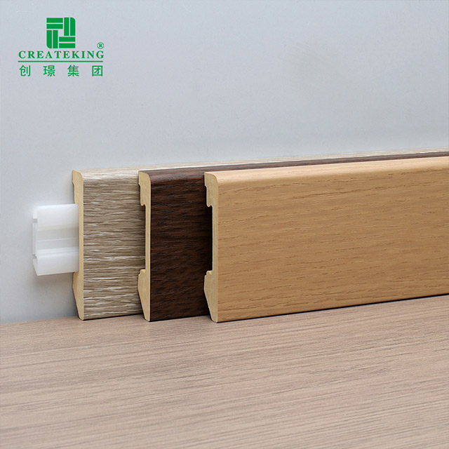 กระดานรอบพีวีซีแข็ง 60*12 มม