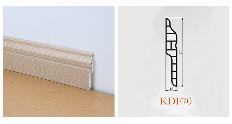 บัวพื้นพีวีซี