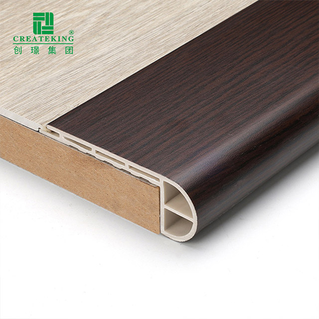 แถบจมูกบันได SPC ขนาด 75*25 มม