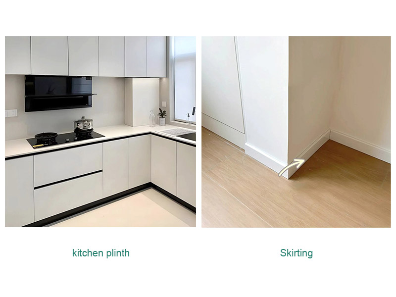 ความแตกต่างระหว่างฐานห้องครัวและบัวคืออะไร?