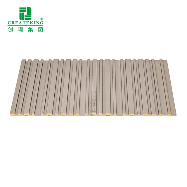 แผ่นผนังร่องทึบ PVC ป้องกันโรคราน้ำค้าง 165 * 7.8 มม