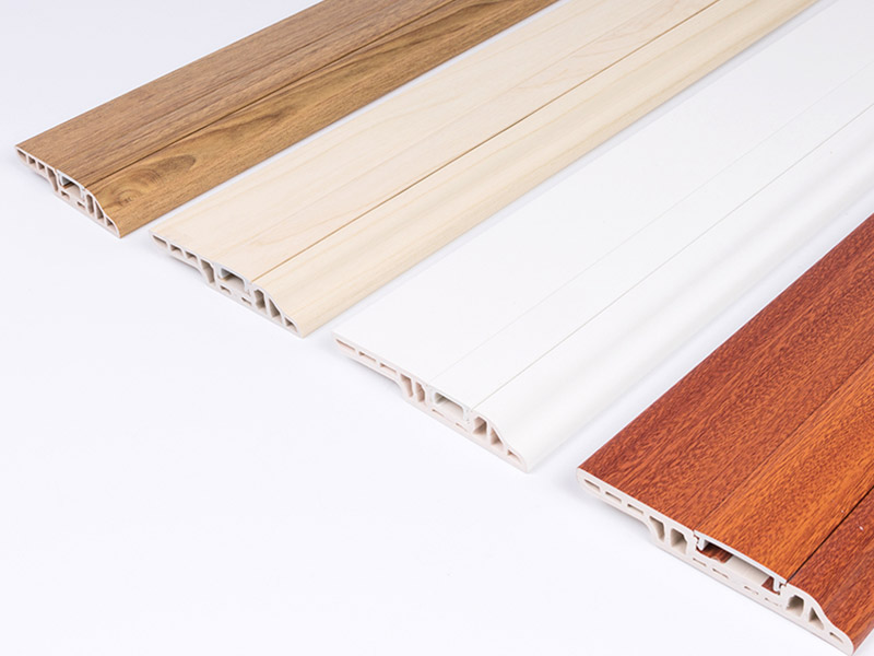 70*14 มม. PVC กระดานรอบเล็บที่ซ่อนอยู่