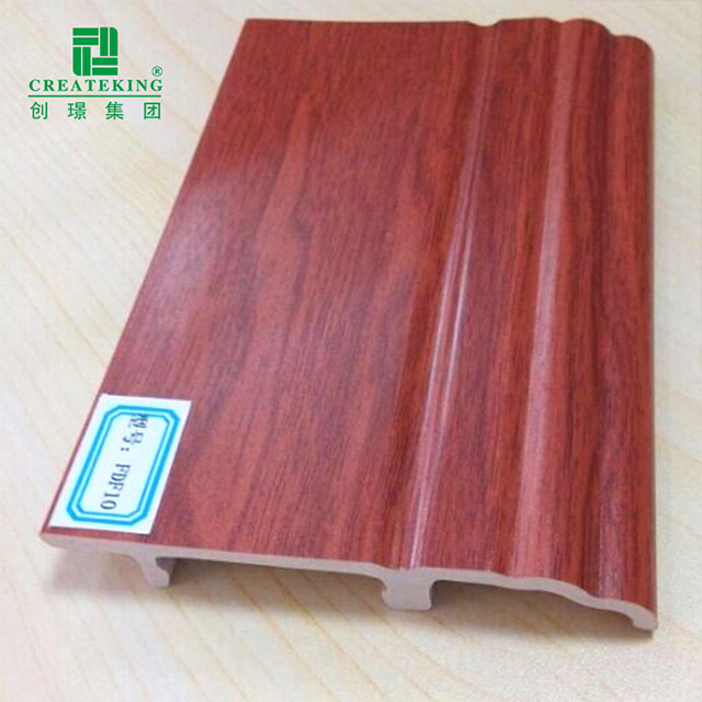 กระดานรอบ PVC แบบหนีบขนาด 100*15 มม