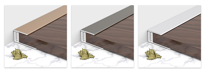 18 * 11.3 มม. รูปตัว T ด้านเดียวอลูมิเนียมอัลลอยด์ขอบตัดขอบ