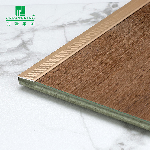 แผ่นปิดขอบพื้นอลูมิเนียมรูปตัว L ขนาด 7x15 มม