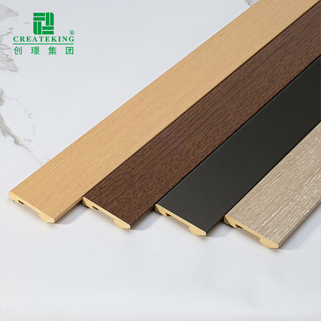 กระดานรอบพีวีซีแข็ง 60*12 มม