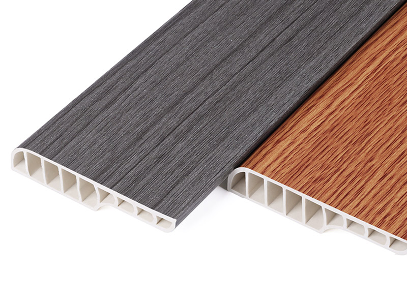 กระดานข้างก้นกลมดินสอ PVC 70*13 มม