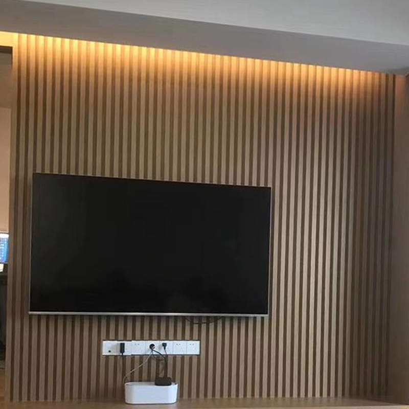 แผ่นผนังร่อง WPC