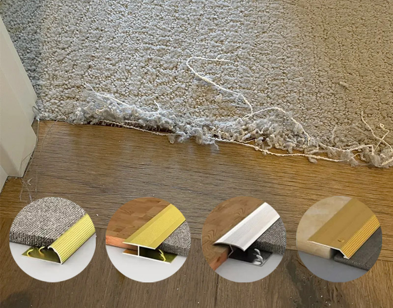 จำเป็นต้องติดตั้งแถบเปลี่ยนระหว่างพรมและกระเบื้องหรือไม่?