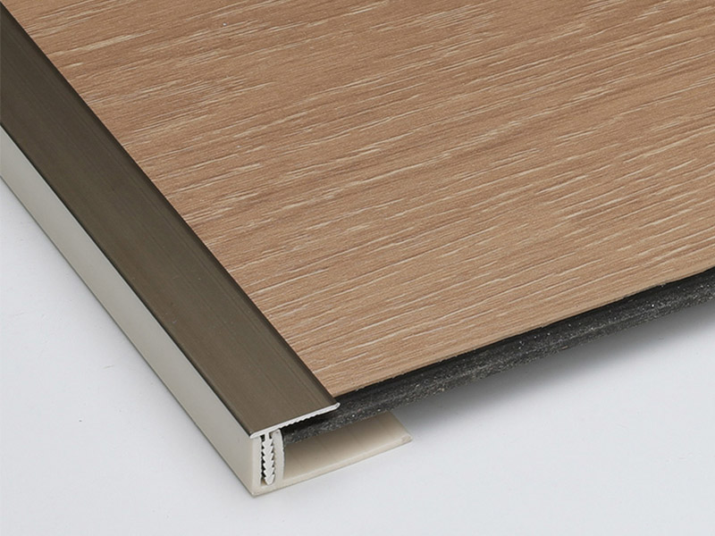 Offset T-Molding Floor Seams Transition Strip