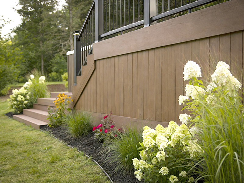 ไอเดียกระดานกระโปรงที่ปรับปรุงความน่าดึงดูดของขอบถนนและซ่อนความยุ่งเหยิงใต้ดาดฟ้า