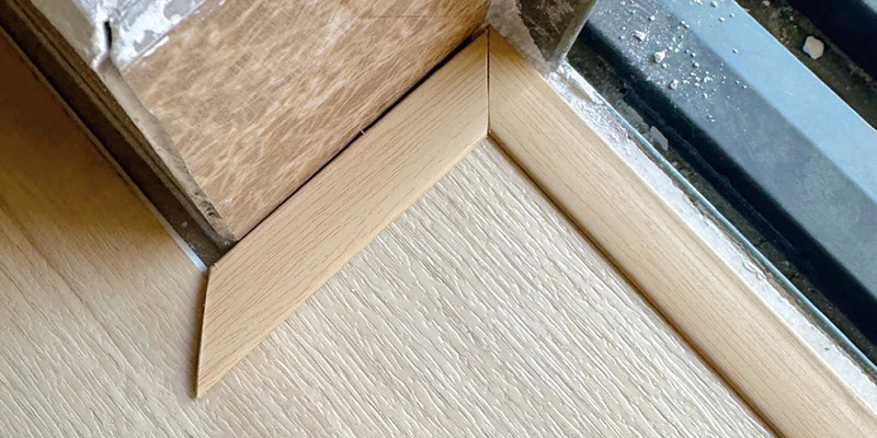 ตัดแต่งขอบรูปตัว L