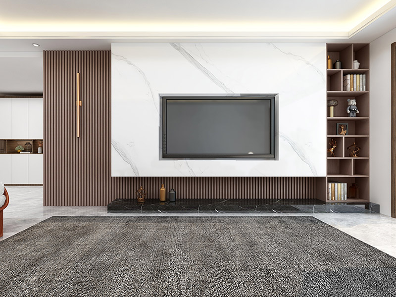 แผ่นผนังพีวีซีที่สะอาด