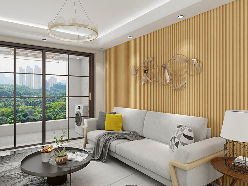 แผ่นผนังกลวง WPC