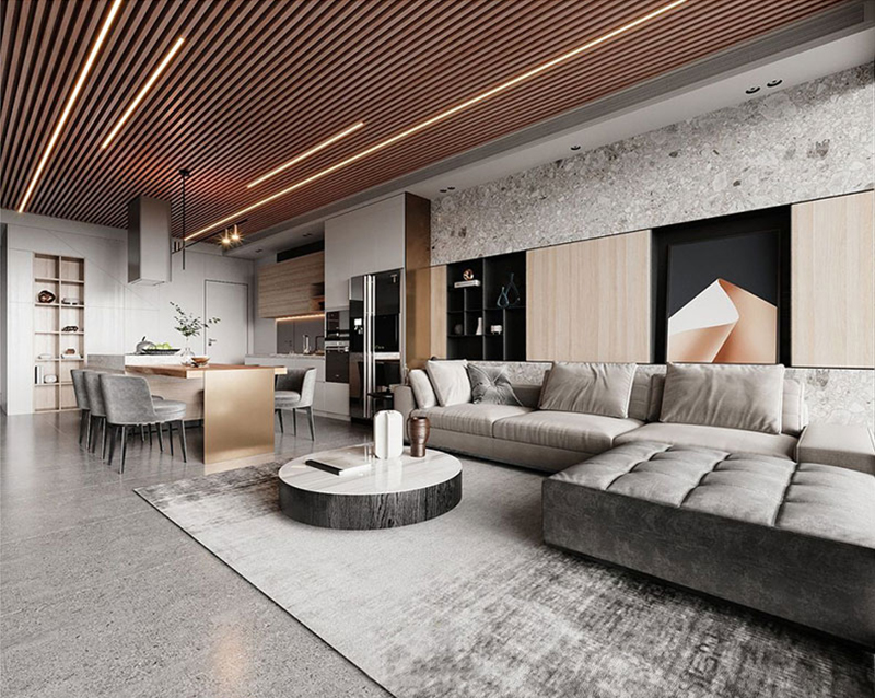 แผ่นผนัง wpc ร่อง