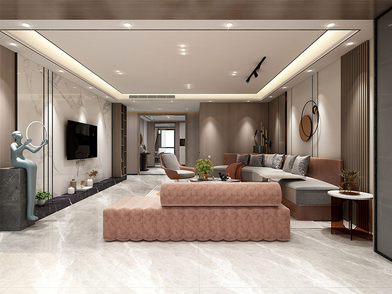 แผ่นผนัง WPC สำหรับห้องนั่งเล่น