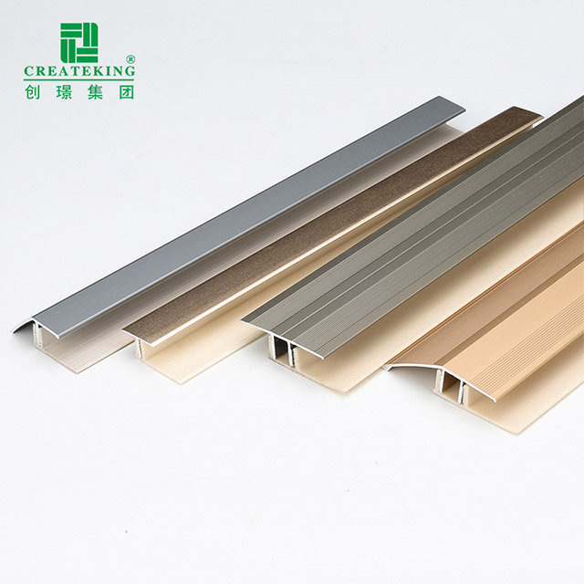 โปรไฟล์ปลายอลูมิเนียมขนาด 14.8x33.85 มม. สำหรับพื้นลามิเนต