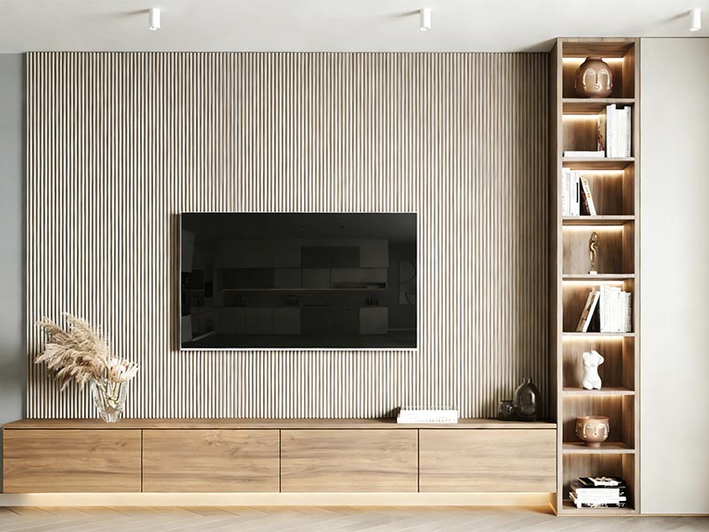 ตัวเลือกสีแผงผนัง WPC