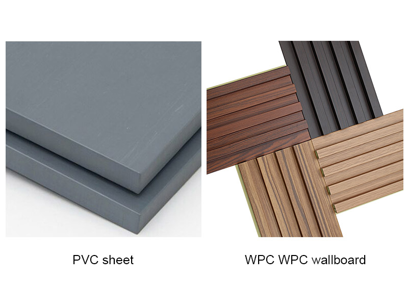 การเปรียบเทียบระหว่างแผ่น PVC และ WPC Wallboard